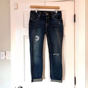Vigors Elaine Girlfriend Distressed Jean